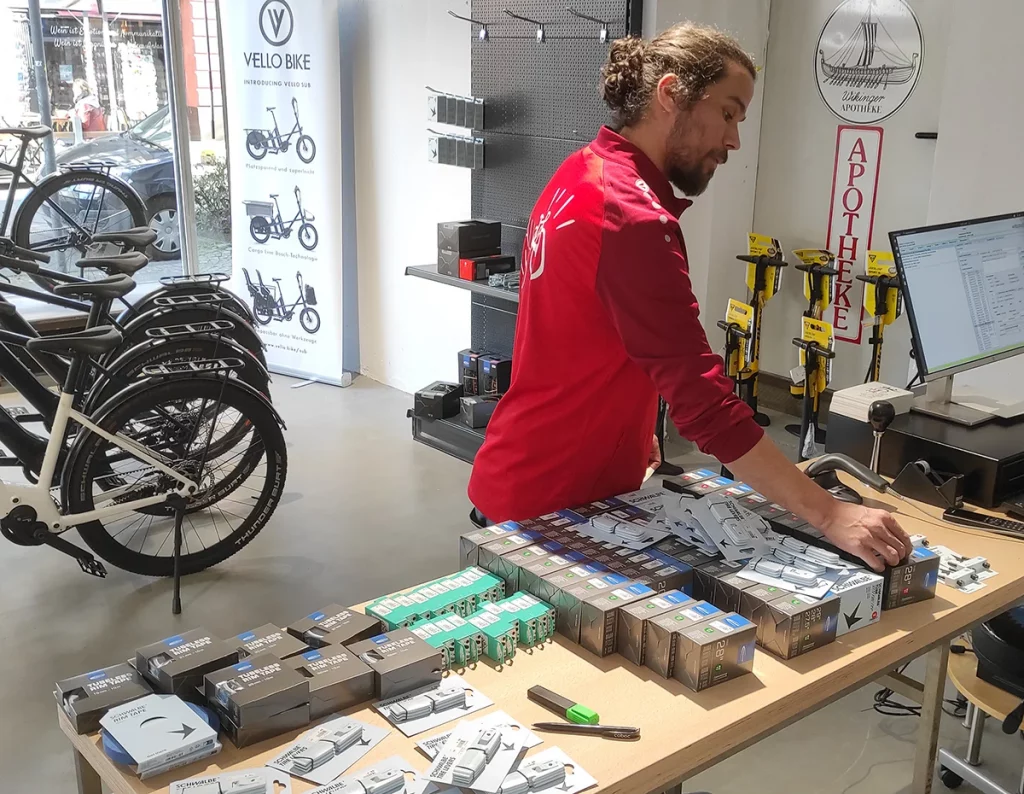 Mitarbeiter bei der Arbeit